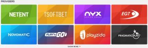 Netbet Casino providers